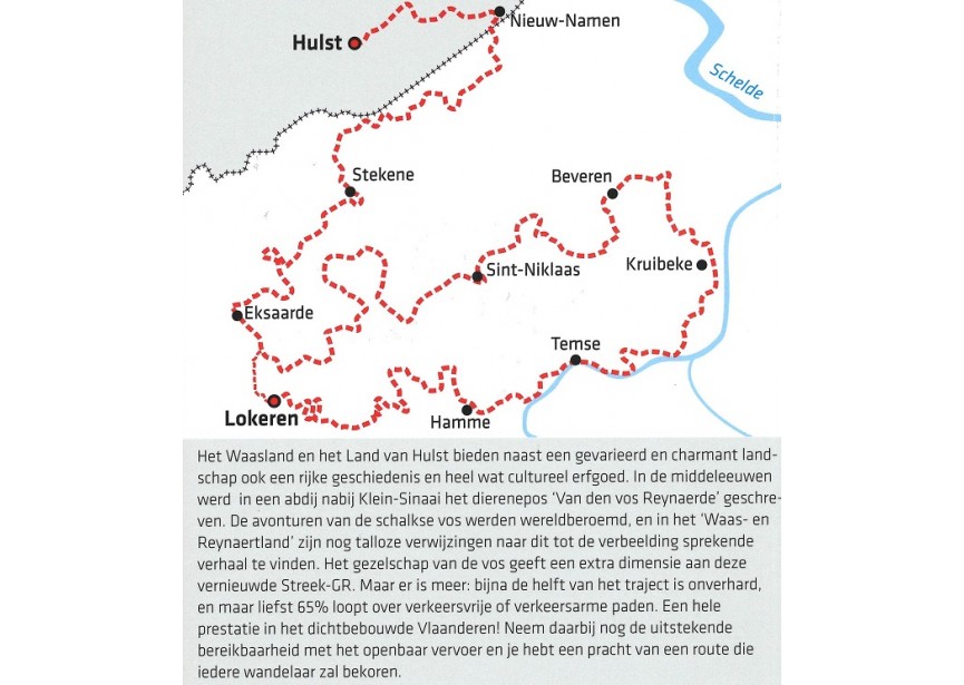 Streek-GR Waas en Reynaertland kaart