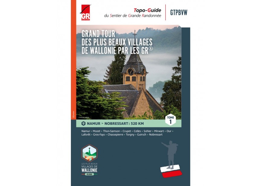 Grand Tour des Plus Beaux Villages de Wallonie par les GR - deel 1 - cover